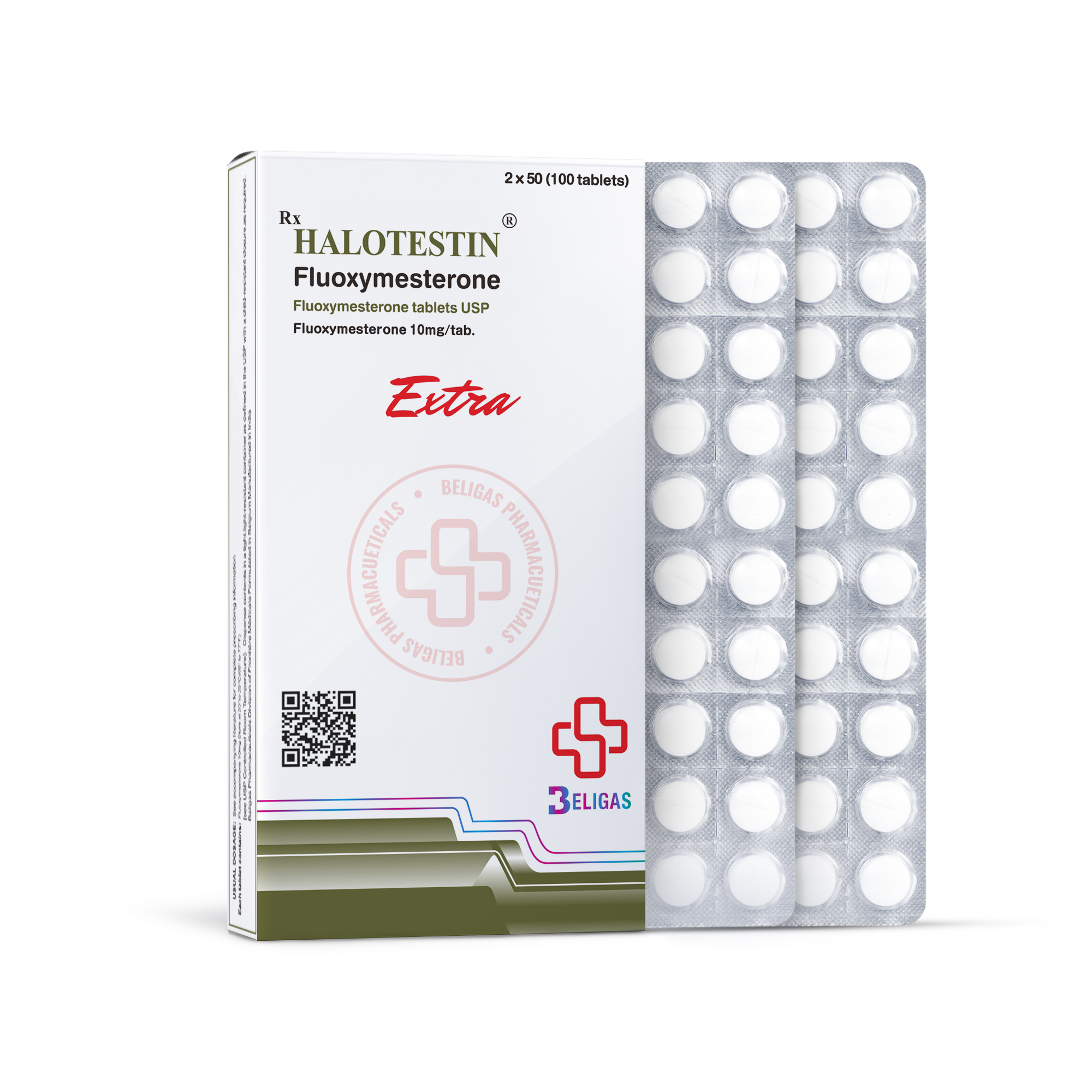 HALOTESTIN 10mg Halotestin® 10mg (100tabs)