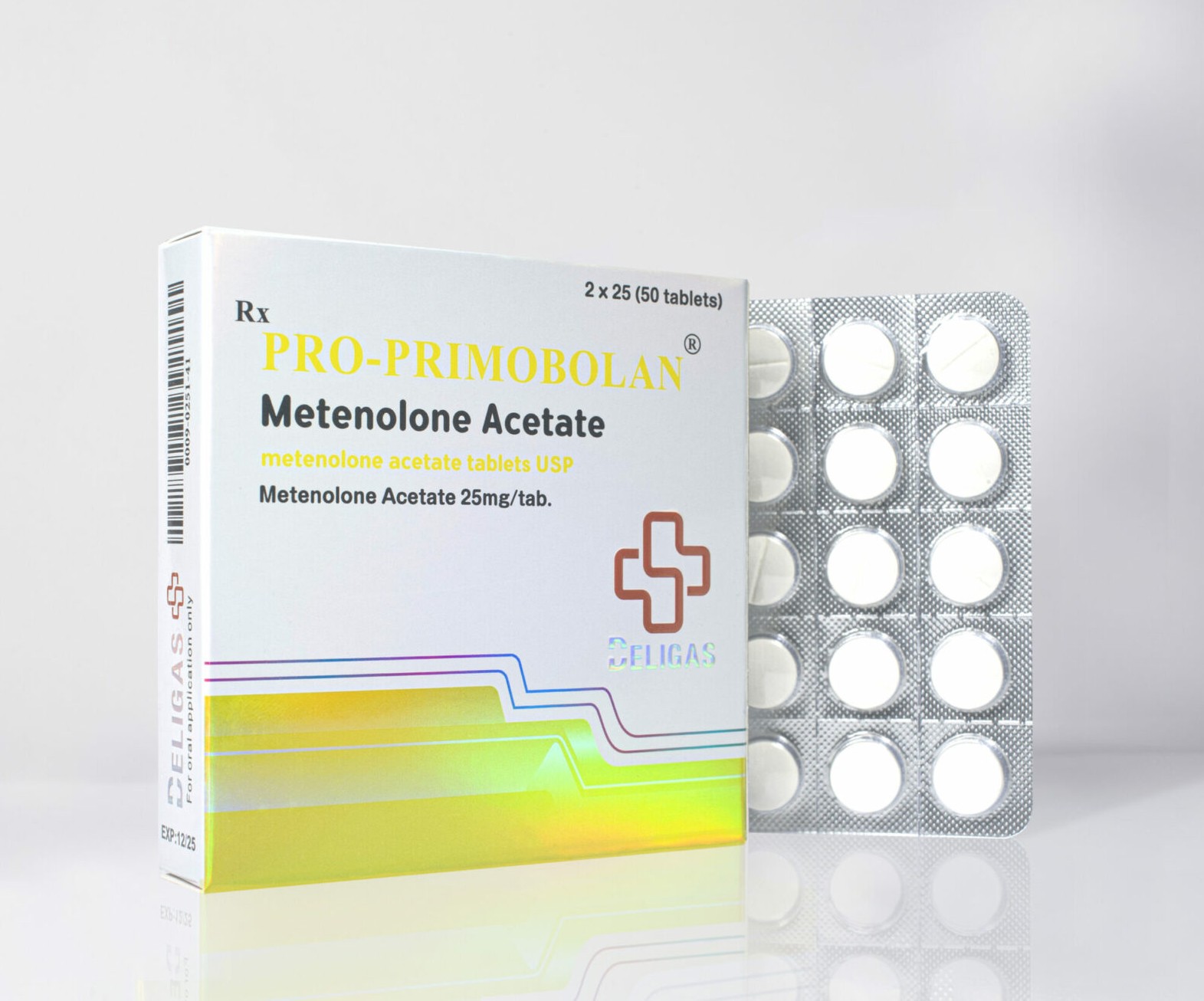 Pro-Primobolan-25mg-scaled-1-scaled-1 Pro - Primobolan® 25mg (50tabs)
