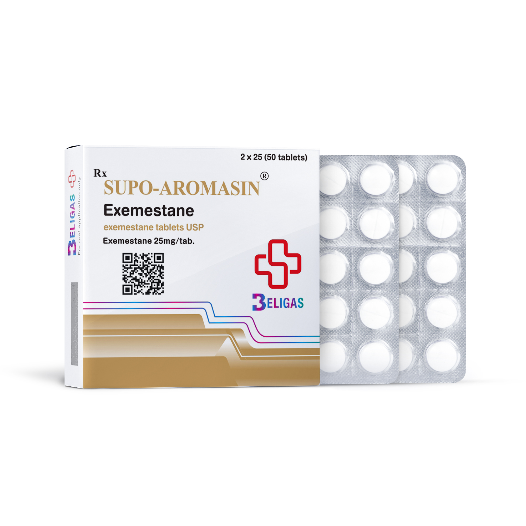 SUPO-AROMASIN-25mg.jpg Supo - Aromasin® 25mg (50tabs)